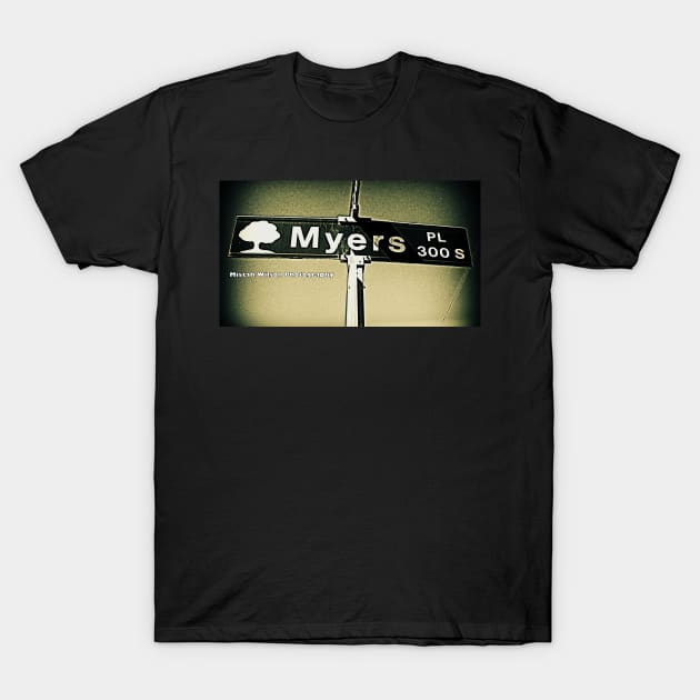 Myers Place, Inglewood, California by Mistah Wilson T-Shirt by MistahWilson